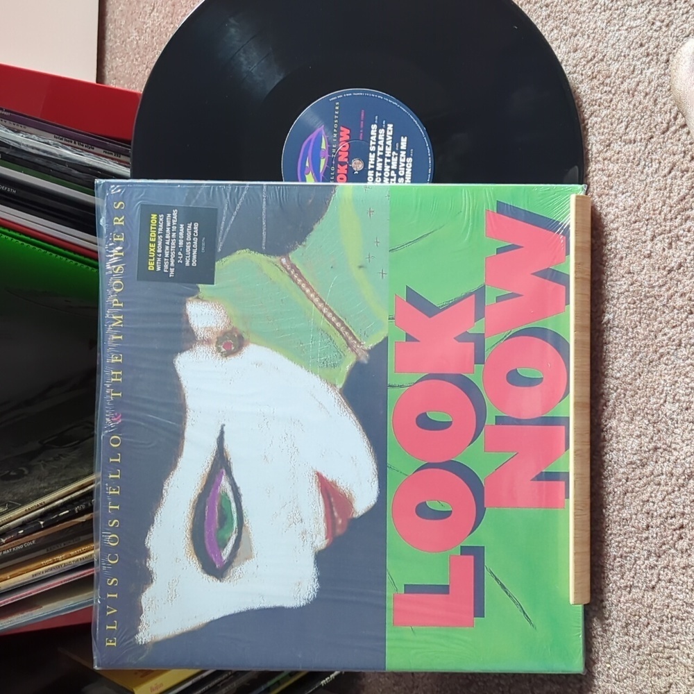 Elvis Costello and the Imposters - Look Now Vinyl Record 2LP
